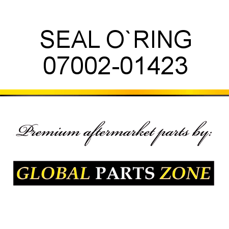 SEAL, O`RING 07002-01423