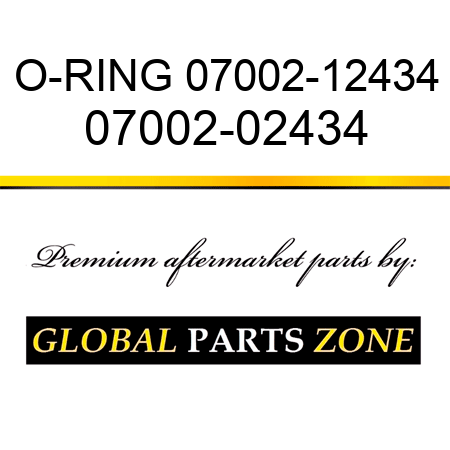 O-RING 07002-12434 07002-02434