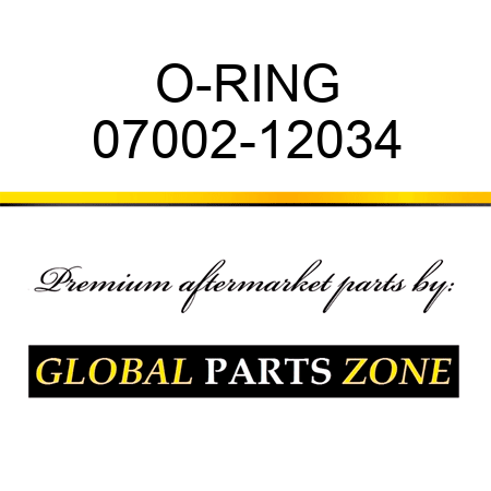 O-RING 07002-12034
