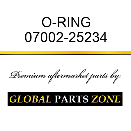 O-RING 07002-25234