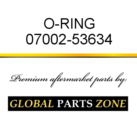 O-RING 07002-53634