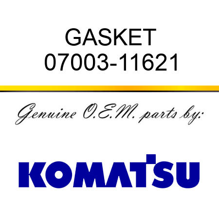 GASKET 07003-11621