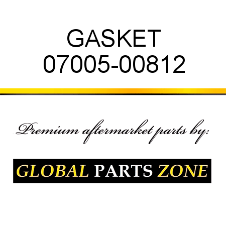 GASKET 07005-00812