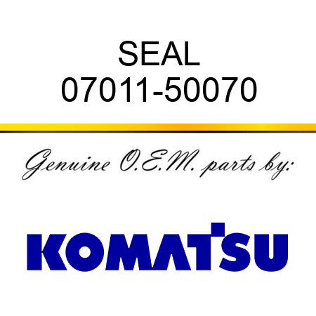 SEAL 07011-50070