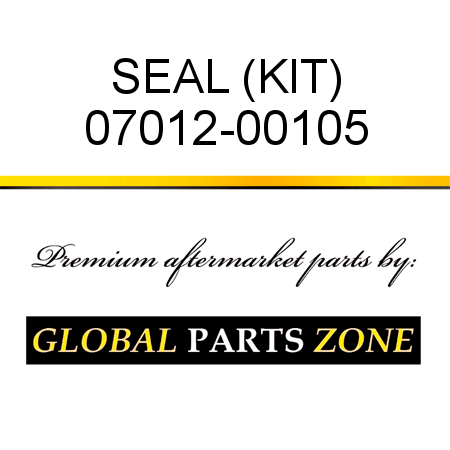SEAL (KIT) 07012-00105