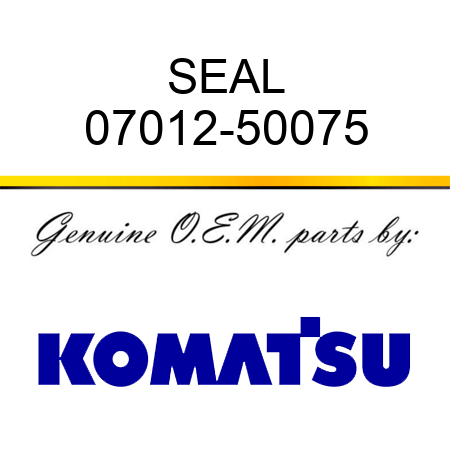 SEAL 07012-50075