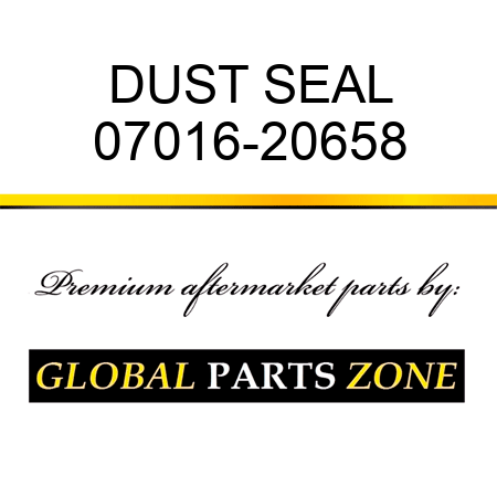 DUST SEAL 07016-20658