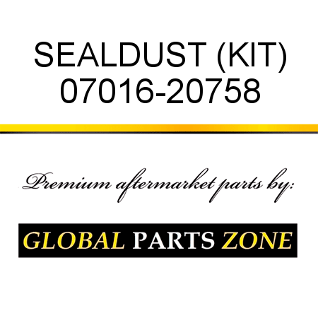 SEAL,DUST (KIT) 07016-20758