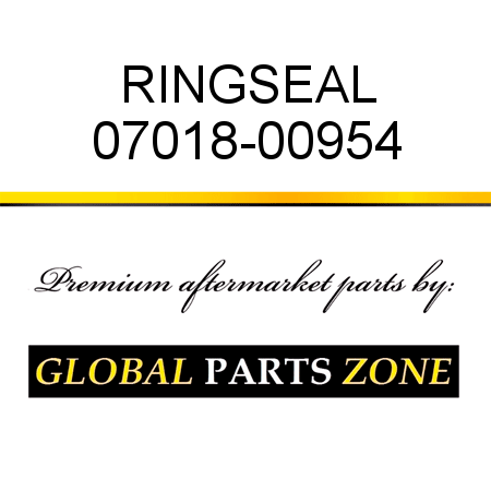 RING,SEAL 07018-00954