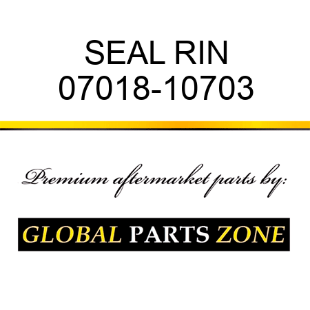 SEAL RIN 07018-10703