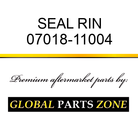 SEAL RIN 07018-11004