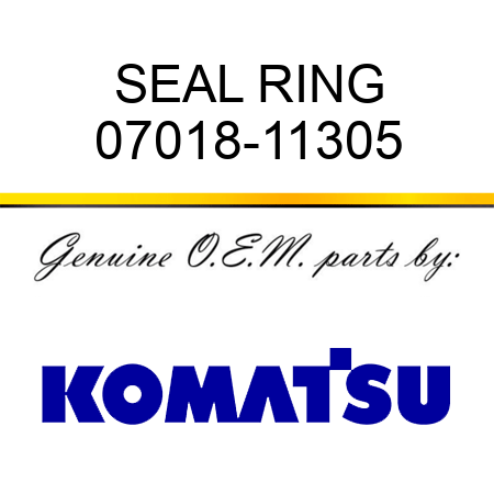 SEAL RING 07018-11305