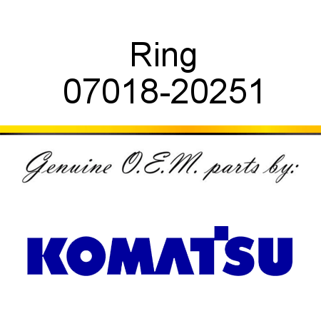Ring 07018-20251