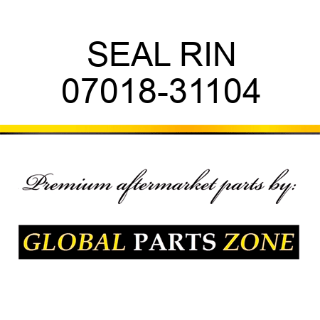 SEAL RIN 07018-31104