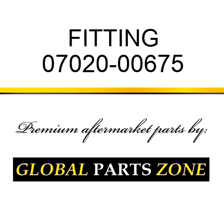 FITTING 07020-00675