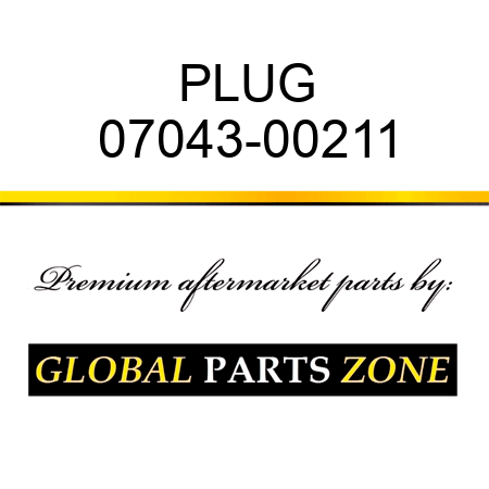PLUG 07043-00211