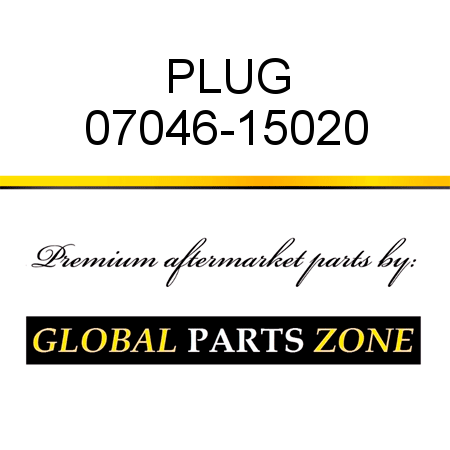 PLUG 07046-15020