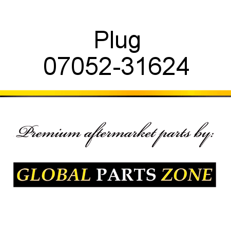 Plug 07052-31624