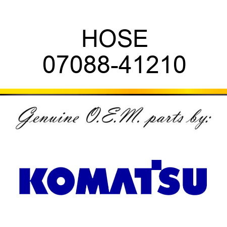 HOSE 07088-41210