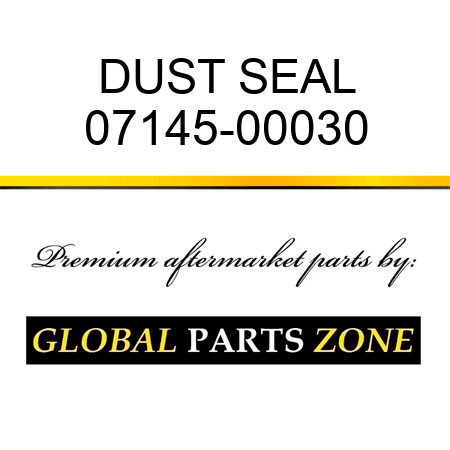 DUST SEAL 07145-00030