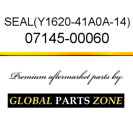 SEAL,(Y1620-41A0A-14) 07145-00060