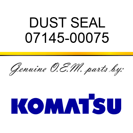 DUST SEAL 07145-00075