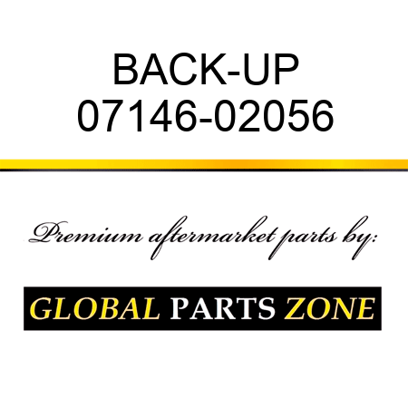 BACK-UP 07146-02056