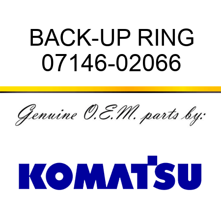 BACK-UP RING 07146-02066