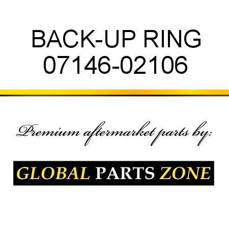 BACK-UP RING 07146-02106
