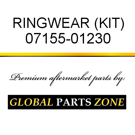RING,WEAR (KIT) 07155-01230