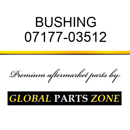 BUSHING 07177-03512