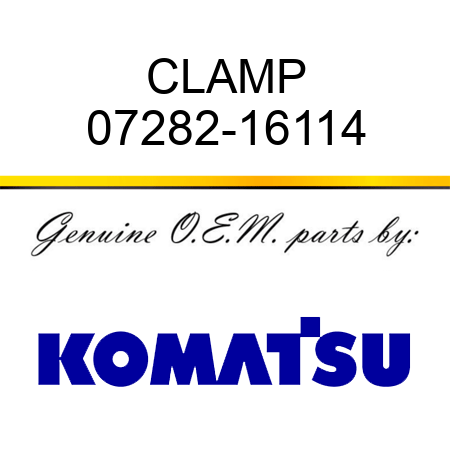 CLAMP 07282-16114