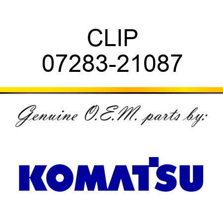 CLIP 07283-21087