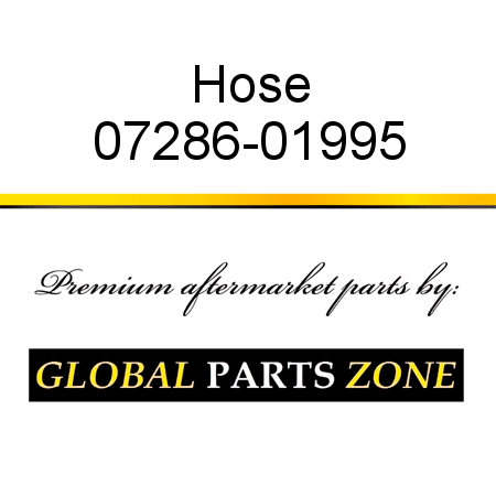 Hose 07286-01995