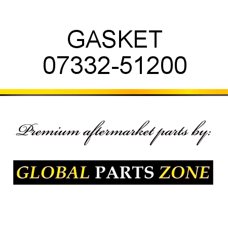 GASKET 07332-51200