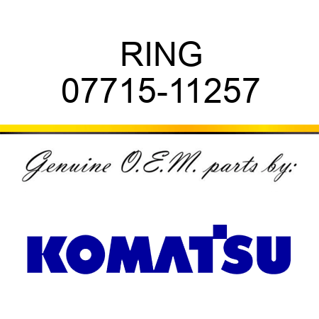 RING 07715-11257