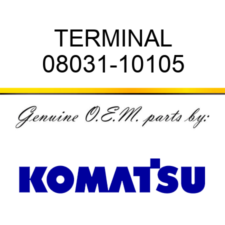 TERMINAL 08031-10105