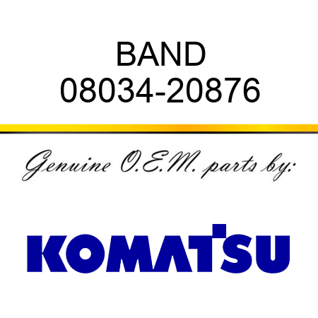 BAND 08034-20876