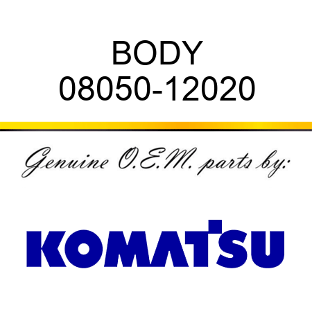 BODY 08050-12020