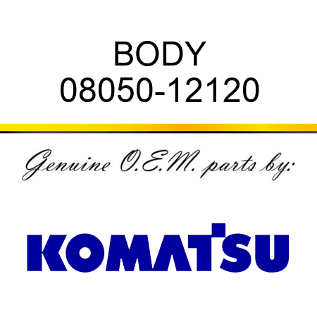 BODY 08050-12120