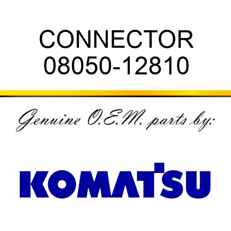 CONNECTOR 08050-12810