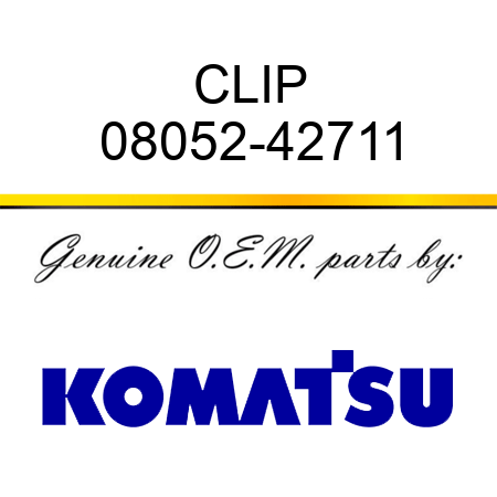 CLIP 08052-42711