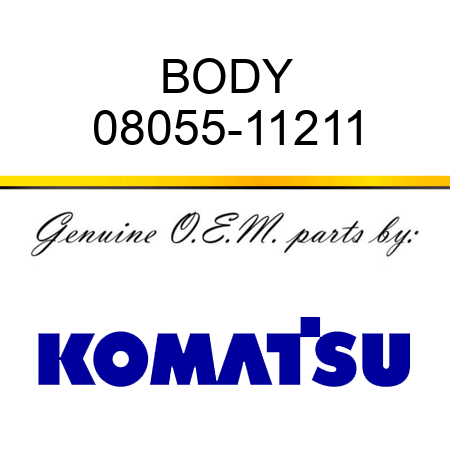BODY 08055-11211