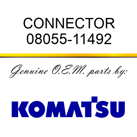 CONNECTOR 08055-11492