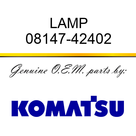 LAMP 08147-42402