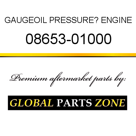 GAUGE,OIL PRESSURE? ENGINE 08653-01000