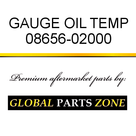 GAUGE, OIL TEMP 08656-02000