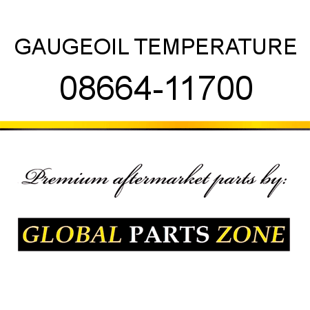 GAUGE,OIL TEMPERATURE 08664-11700