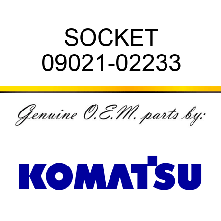 SOCKET 09021-02233