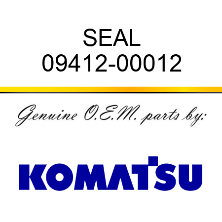 SEAL 09412-00012